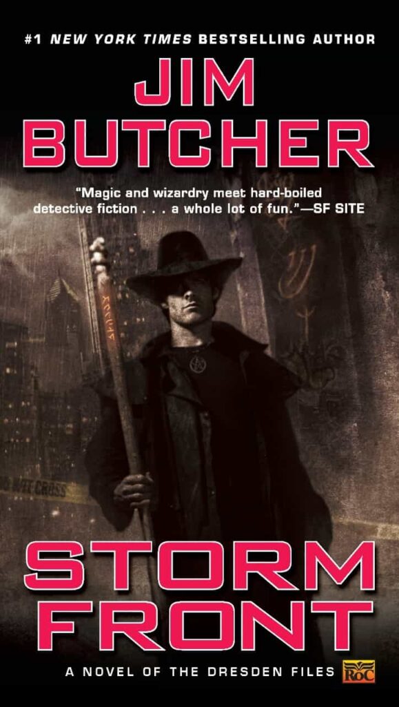 10 Urban Fantasy Books Worth Reading in 2025, book cover of Storm Front by Jim Butcher