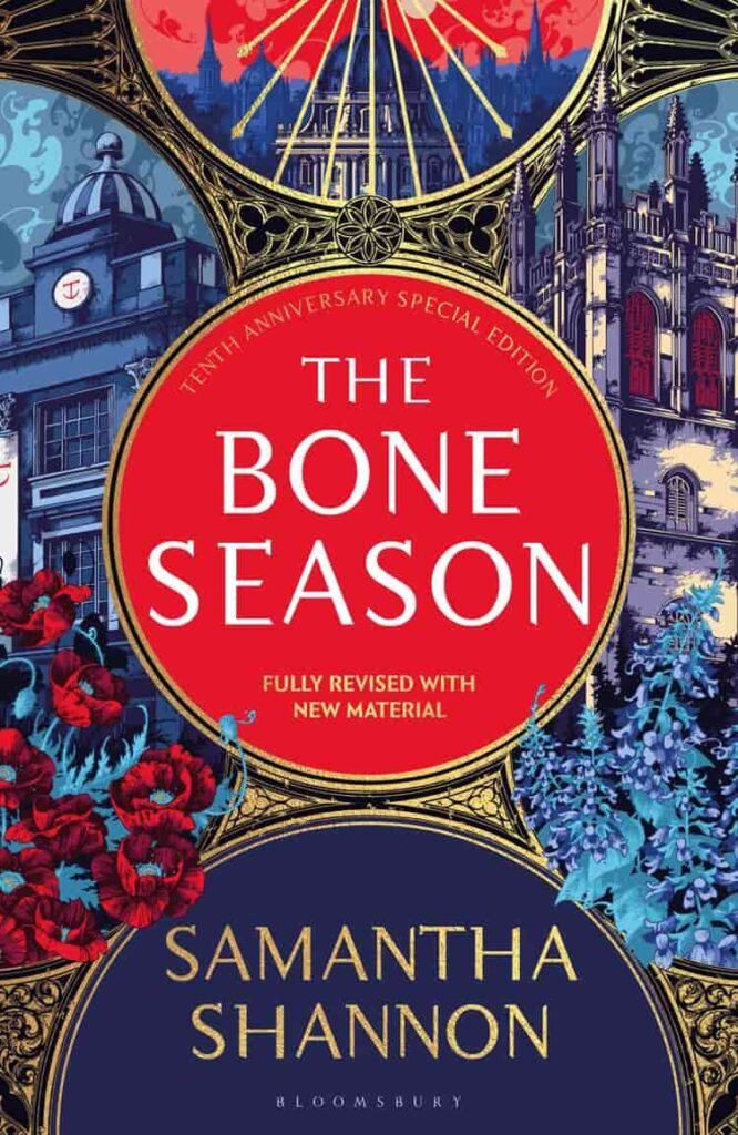 Book cover of The Bone Season by Samantha Shannon