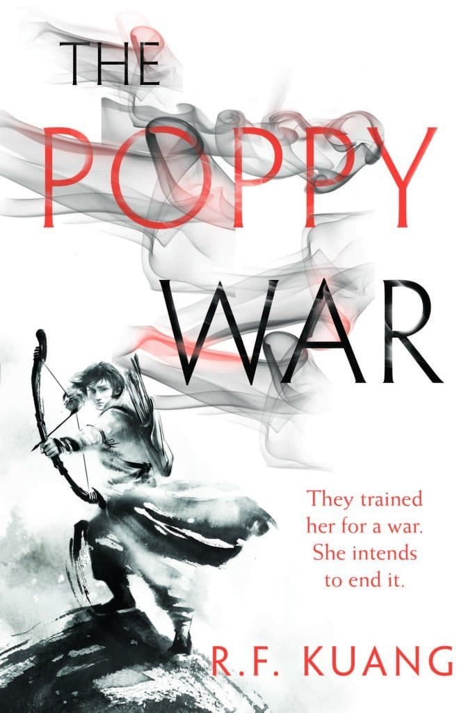book covrer of The Poppy War by R.F. Kuang