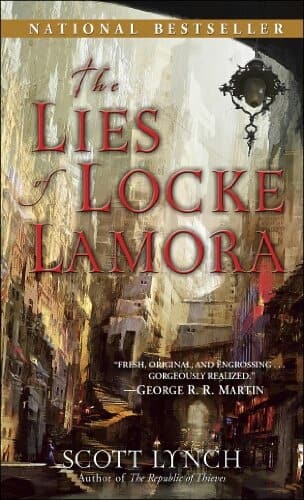 Book cover of The Lies of Locke Lamora by Scott Lynch