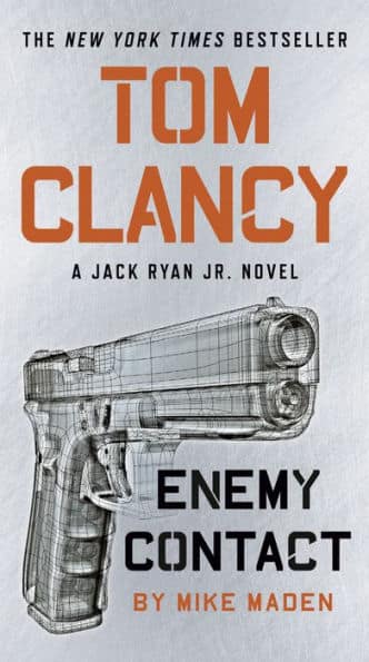 Book cover of Tom Clancy: Enemy Contact (2019) by Mike Maden