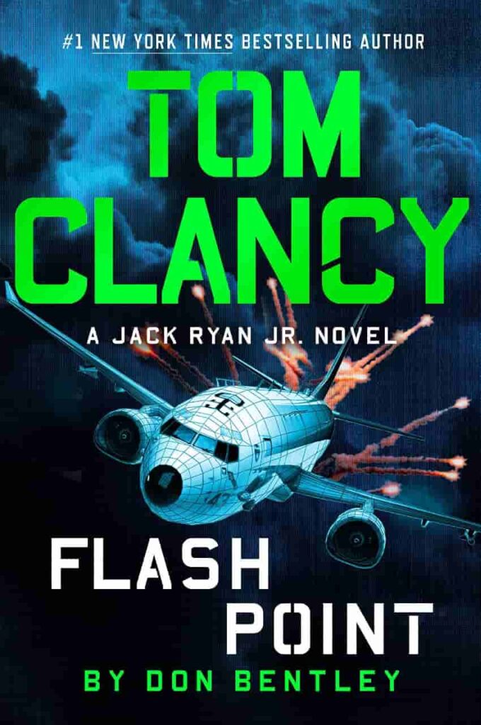 Book cover of Tom Clancy: Flash Point (2023) by Don Bentley