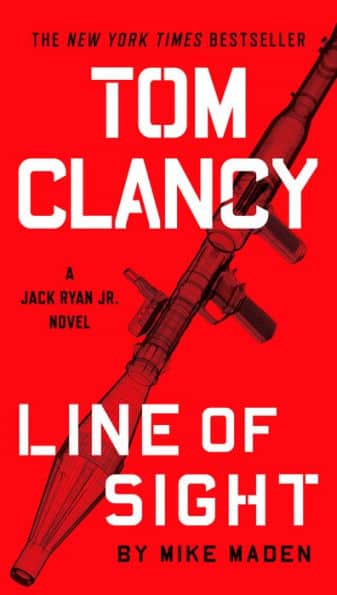 Book cover of Tom Clancy: Line of Sight (2018) by Mike Maden