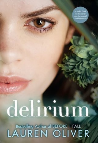 Book cover of Delirium by Lauren Oliver