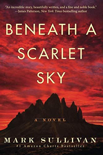 Book cover of Beneath a Scarlet Sky by Mark Sullivan