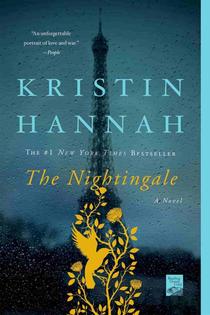 Book cover of The Nightingale by Kristin Hannah