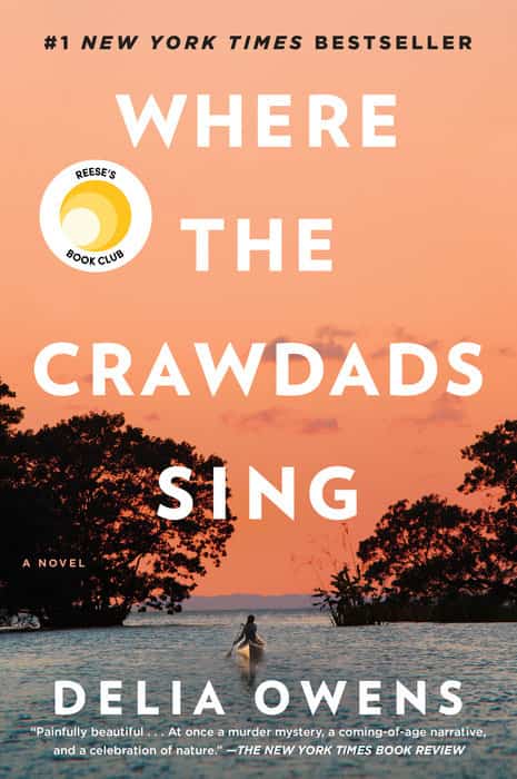 Book cover of Where the Crawdads Sing Delia Owens