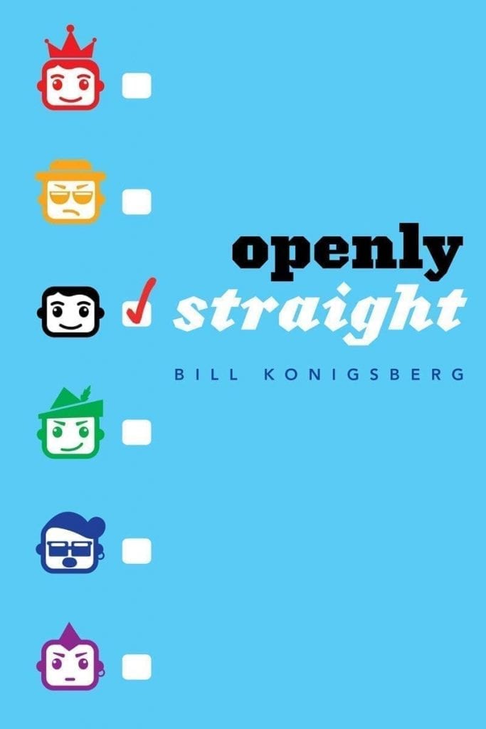 Book cover of Openly Straight by Bill Konigsberg
