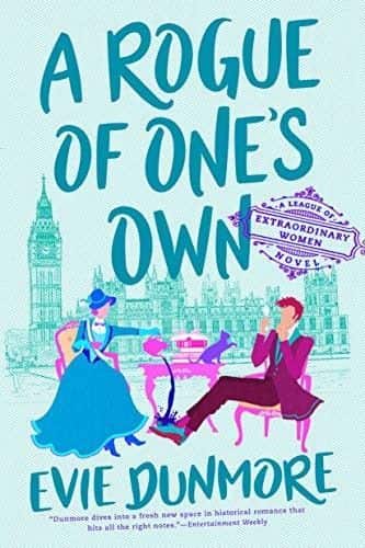 Book cover of A Rogue of One’s Own by Evie Dunmore