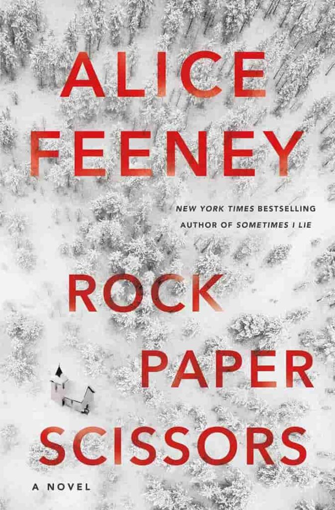 Book cover of Rock Paper Scissors by Alice Feeney