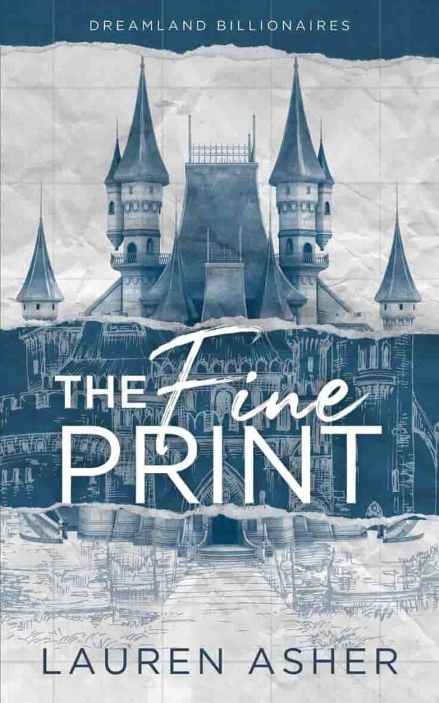 Book cover of The Fine Print" by Lauren Asher