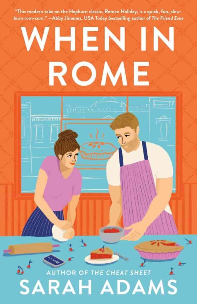 Book cover of When in Rome by Sarah Adams
